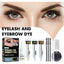 EELHOE Eyebrow Dyeing Kit Professional Eyelash Eyebrow Dyeing Cream Sweat-proof Waterproof Long-Lasting Eye Makeup Free Shipping