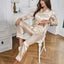 Solid Pajama Set Long Sleeve Button Up Lapel Top & Pants Pj Set Women's Sleepwear & Loungewear