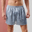 Men's Pajama Satin Silk Boxers Sexy Boxer Briefs Smooth Silk Pajamas Shorts Loose Split Man Lounge Boxer Shorts L-3XL