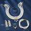 BrideTalk Luxury Multilayer Pearl Choker Necklaces for Women Crystal Zircon Necklaces Weddings Bride Jewelry