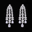 2024 New 4-piece Bride Zirconia Full Set Women's Party Jewelry Set Dubai Nigeria Crystal Wedding Jewelry Set