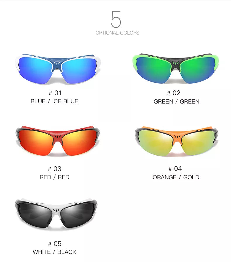 Polarized Sunglasses Men Women Sports Sunglasses Goggles Cycling Glasses Outdoor Sports Motorcycle Running Fishing