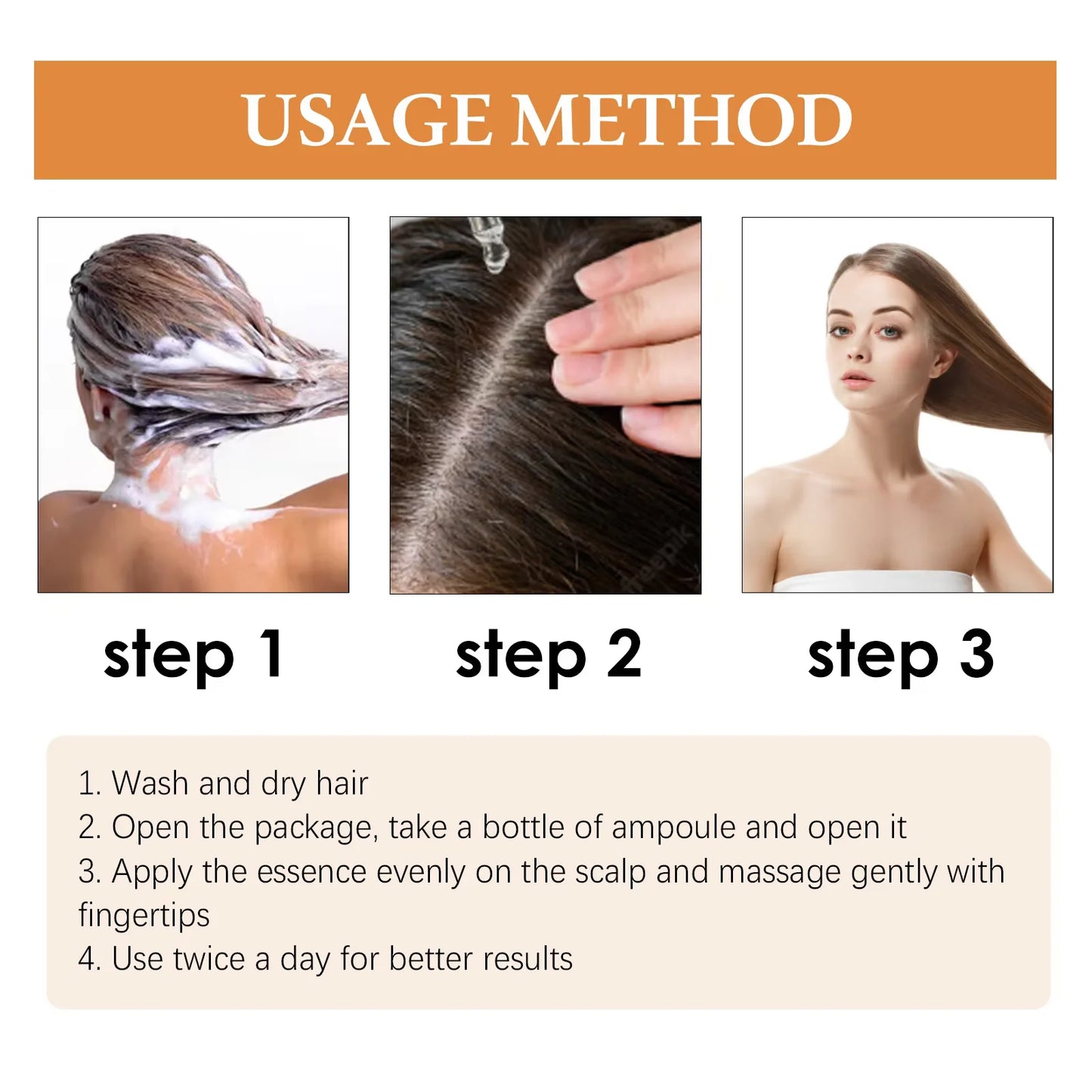 Fast Hair Regrowth Serum Prevent Hair Loss Scalp Massage Thinning Treatment Repairing Nourish Follicles Anti Hair Thinning Serum