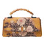 MOTAORA Vintage Print Cheongsam Leather Handbag Women Bag Luxury Designer Handmade 2023 New Ladies Shoulder & Crossbody Bags