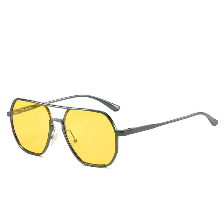 Polarizing Sunglasses Uv400 Day Night dual-use color-changing Glasses Men Outdoor drivE Fishing Sunglasses T1  Sun Glasses Woman