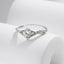 MODIAN Crown D Color Moissanite Ring Delicate Lab Diamond Ring 925 Sterling Silver For Women Wedding Engagement Jewelry