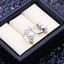 FENASY Natural Freshwater Cultured White Pearl for Women 925 Sterling Sliver Stud Earrings Jewelry Wholesale