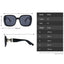Fashion Orange Women's Square Sunglasses Trendy Luxury Brand Gradient Lenses Sun Glasses Ladies 100% UV400 Protection