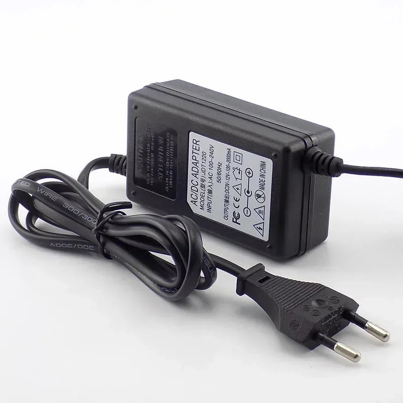 Plug AC 100-240V to DC 3-12V 2A power adapter 24W Adjustable Power Supply Adapter Motor Voltage Regulator