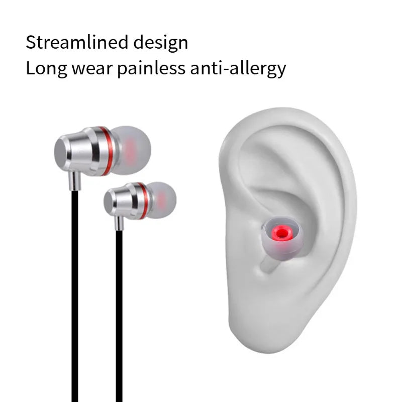 1-3Pairs Ear Pads For Headphones Earphone Tips Silicone Ear Tips S M L In-ear Earphone Cover Earbuds Eartips Replace Accessories