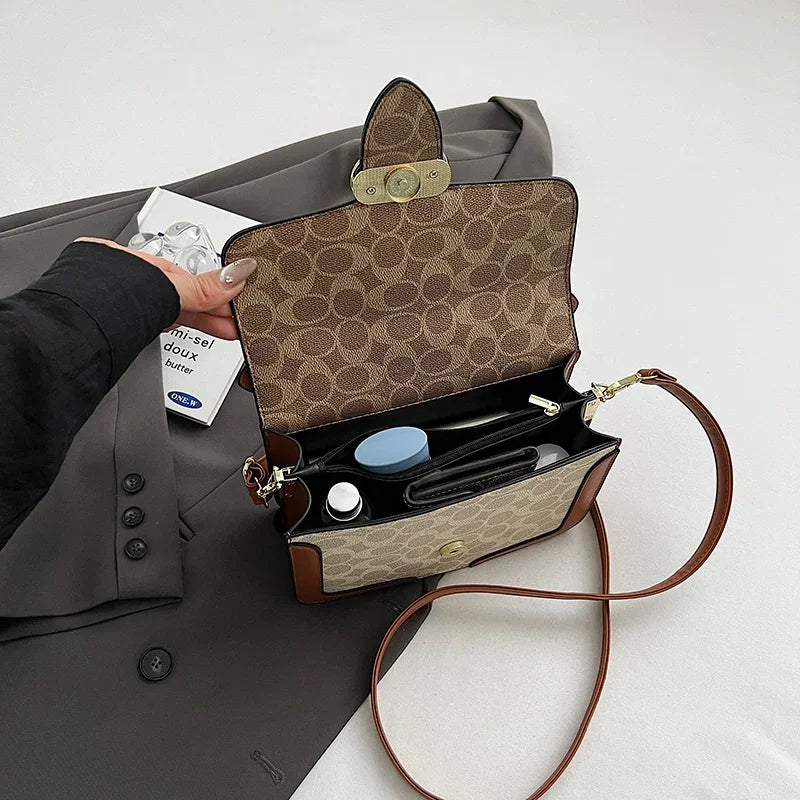 2024 High End Fashion Luxury Purse Handbag Small Designer Women Shoulder Bag New Pleated Lady Crossbody Bag