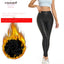 Women Oversize Leggings Sexy PU Leather Pants Spring Autumn Thin Velvet Artificial Increase Matte Trousers Tight