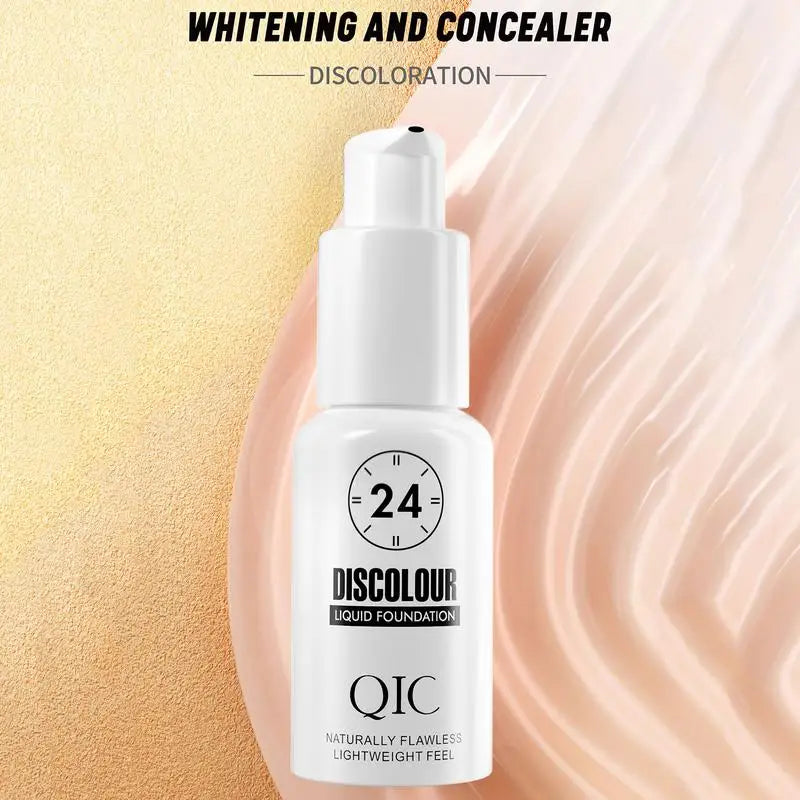 Color Changing Liquid Foundation 30ml Liquid Foundation Full Coverage Waterproof Makeup Foundation For Facial Make Up Liquid