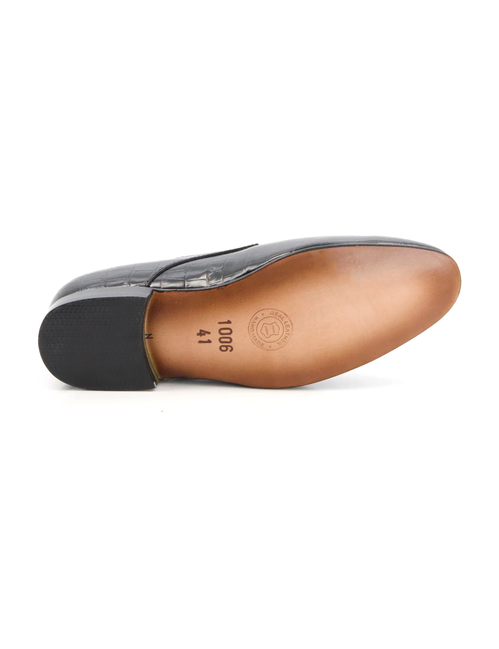 Omegle Buckle Leather Shoes