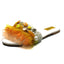 Orange Frill Slippers